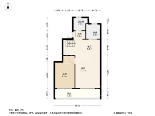 郡源·紫金桃源户型图