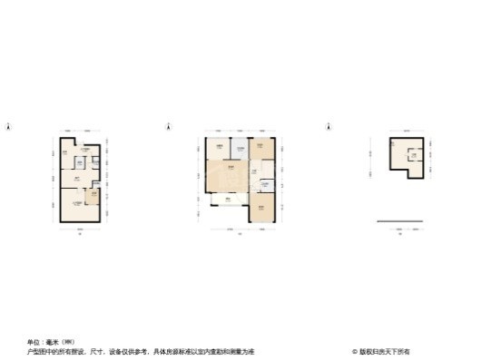 新希望锦麟河院4居室户型图