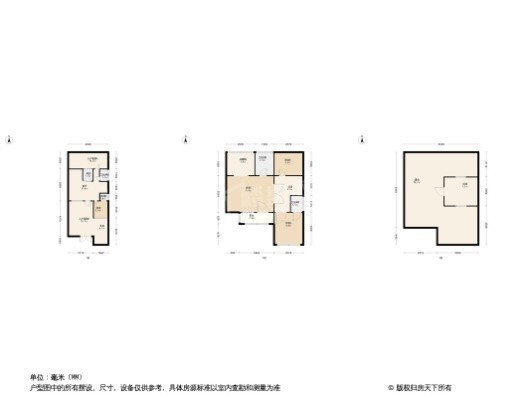 新希望锦麟河院4居室户型图