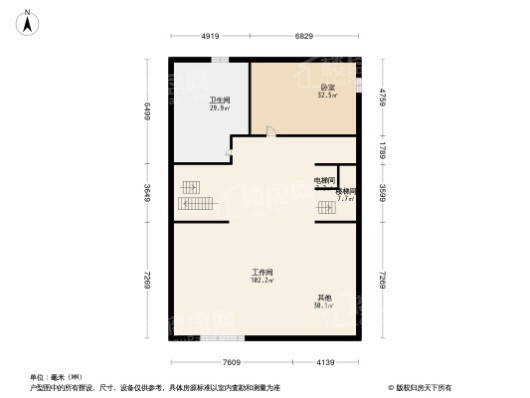 金辉江山云著3居室户型图