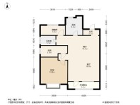 郡源·悦城3居室户型图