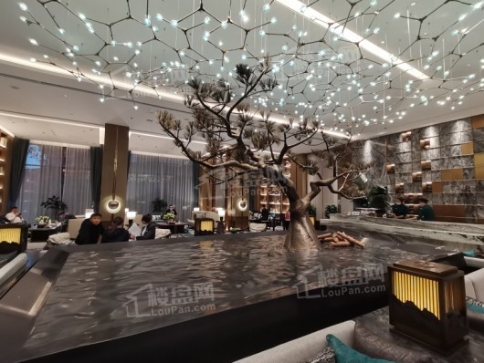万科翡翠观澜售楼处装饰