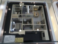 阳光城·翡丽云邸110平户型模型展示