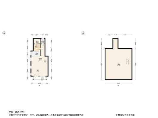 龙湖·天璞3居室户型图