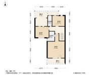 沈阳恒大汇鑫山庄4居室户型图