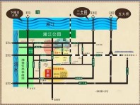 润玉时代城区位交通图