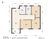 正商湖西学府B1户型 3室2厅1卫1厨