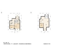 碧桂园·豫府【梧竹】下叠户型 4室2厅3卫1厨