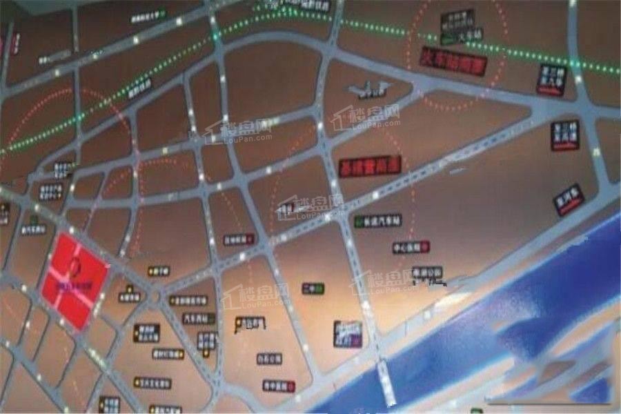 亿达商业广场区位交通图