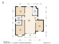 荣基·尚書苑3居室户型图