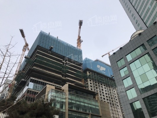 富力·国金中心在建楼栋