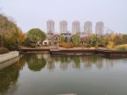孔雀城·新京学府园区内水系景观