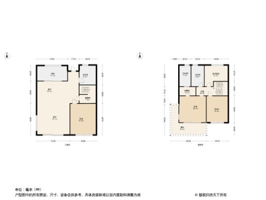 融创一池半海4居室户型图