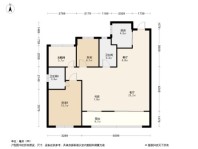 祥生·海樾门第苑4居室户型图