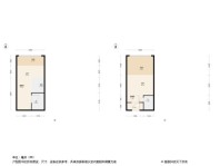 紫光浦上商业小镇2居室户型图