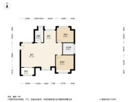 碧桂园·铂玥府3居室户型图