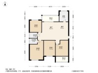 中庚·香江世界4居室户型图