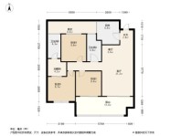 中庚·香江世界3居室户型图