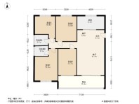 中庚·香江世界4居室户型图