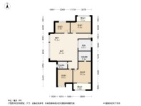 世茂禹洲璀璨江山4居室户型图