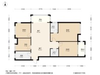 凤翔揽邑104平米 4室2厅2卫1厨