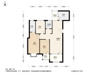 花样年·花郡119平C4户型 3室2厅2卫1厨