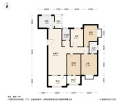 花样年·花郡130平D户型 4室2厅2卫1厨