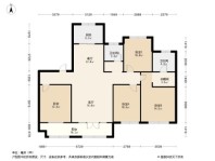 绿地新里城4居室户型图