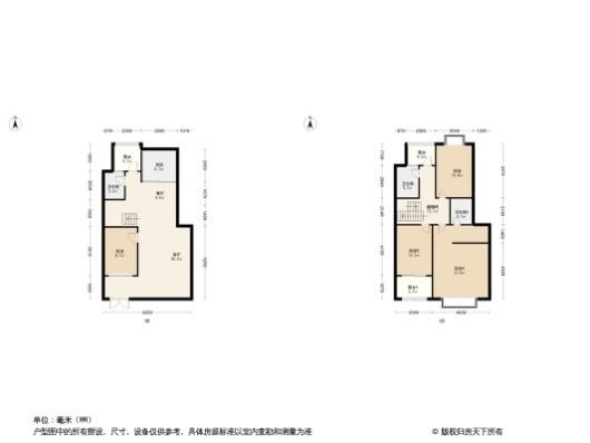 玉兰里4居室户型图