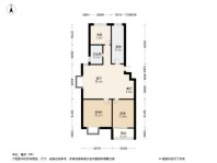 豪丰江山一品3居室户型图