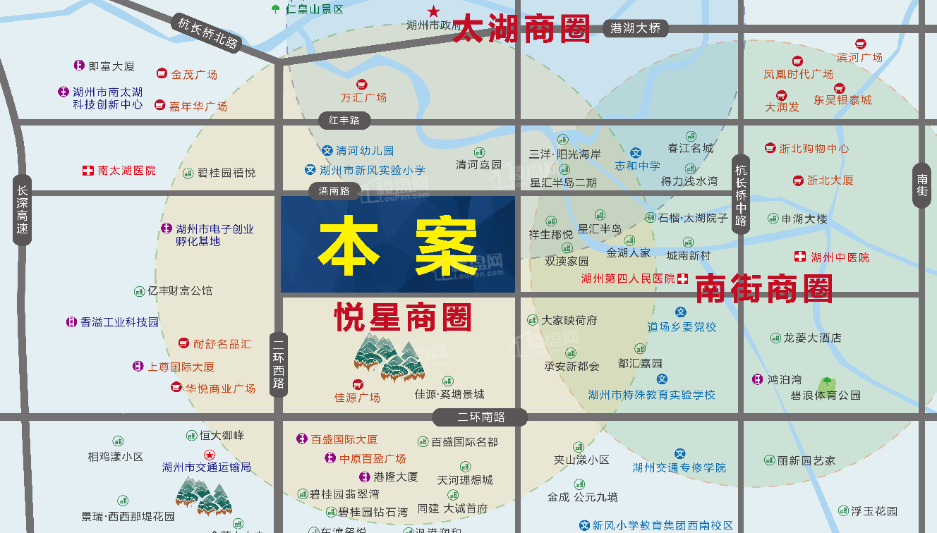蓝城悦星广场位置图
