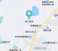 湘江景苑区位交通图