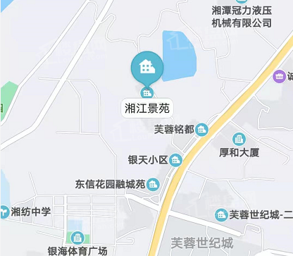 湘江景苑区位交通图