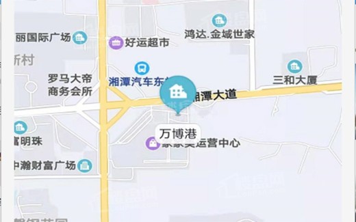 万博港住宅位置图