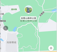 金霞山泉区位交通图