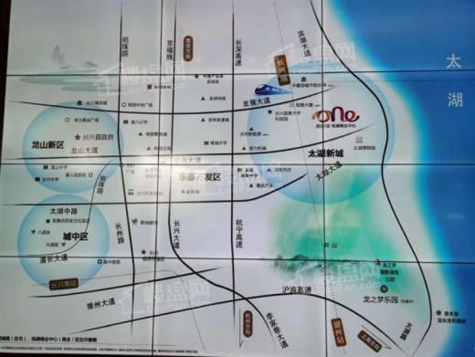 阳光城太湖湾位置图