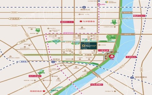 潭房中央公园位置图