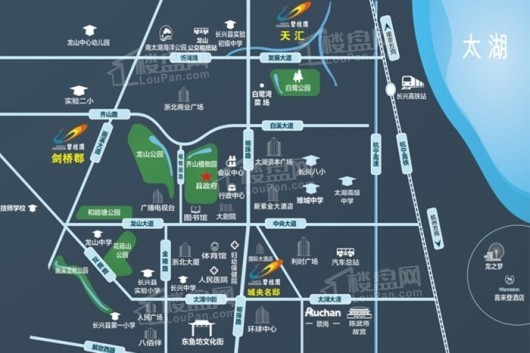 碧桂园·中远天汇交通图