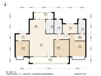 中南·珑悦4居室户型图
