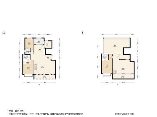 华地公元壹品4居室户型图