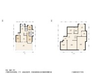 华地公元壹品4居室户型图