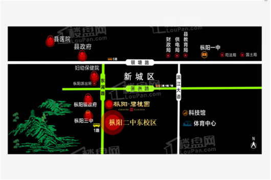 枞阳碧桂园交通规划图