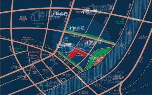 天元江湾位置图