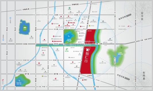 阿里巴巴阿里云|智汇谷产业基地位置图