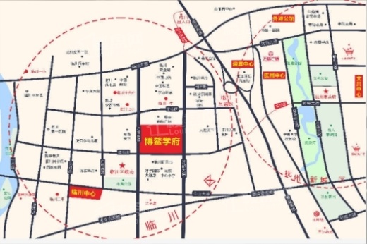 博鳌学府交通图