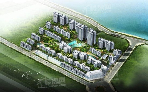 滨江国际新城实景图