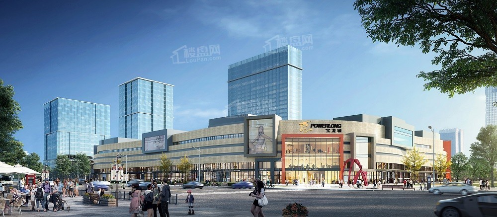 金湾宝龙城商业效果图