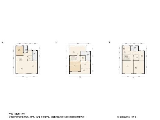 合景悦湖四季3-B户型 4室2厅3卫1厨