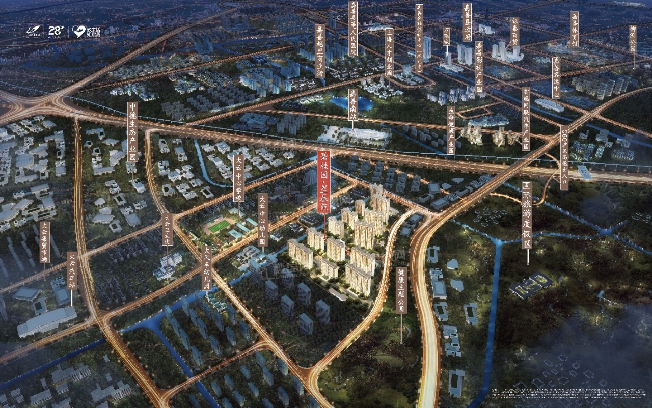 碧桂园星辰苑周边规划图