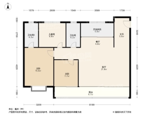 建业龙府户型图